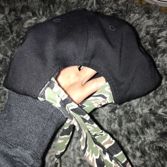 DOPE camo tie back hat - Picture 4 of 6